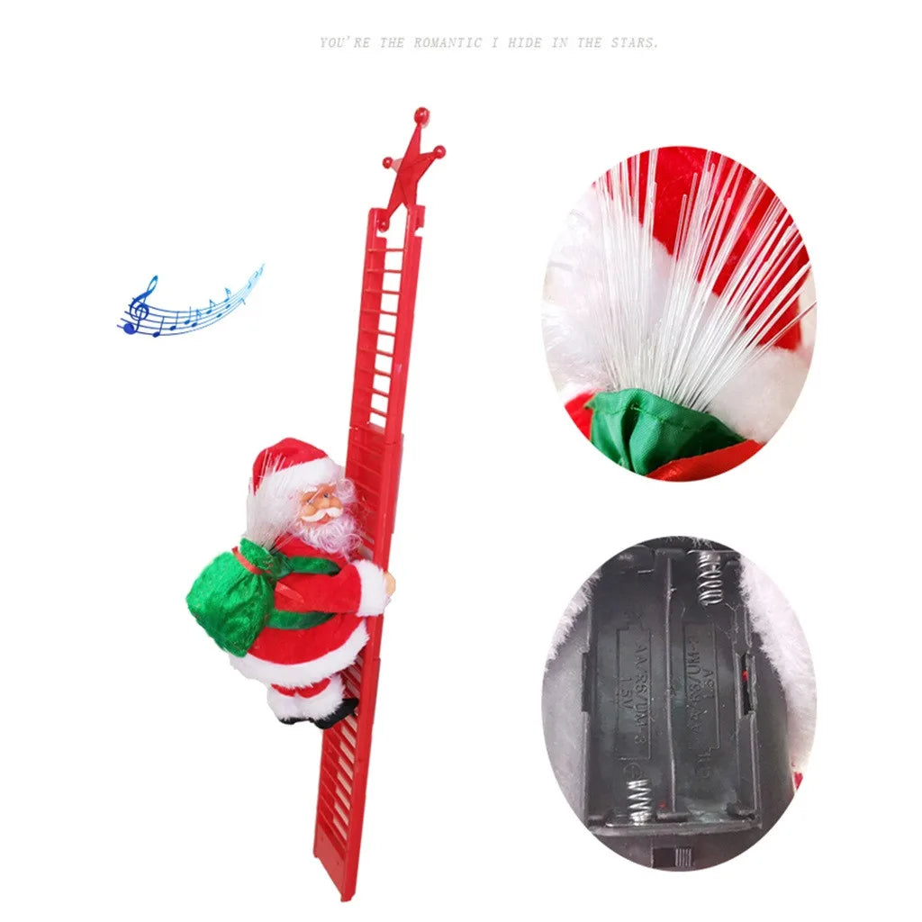 Enfeite Natalino Papai Noel Com Música