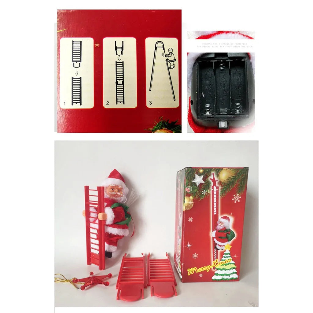 Enfeite Natalino Papai Noel Com Música