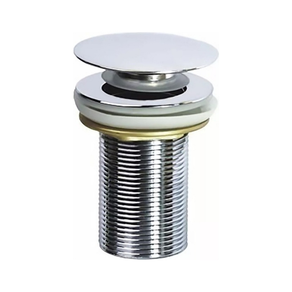 Válvula Click Up Inteligente 1/4 Ralo Veda Cheiro Metal Inox Para Pia Cuba Banheiro E27 Cromado