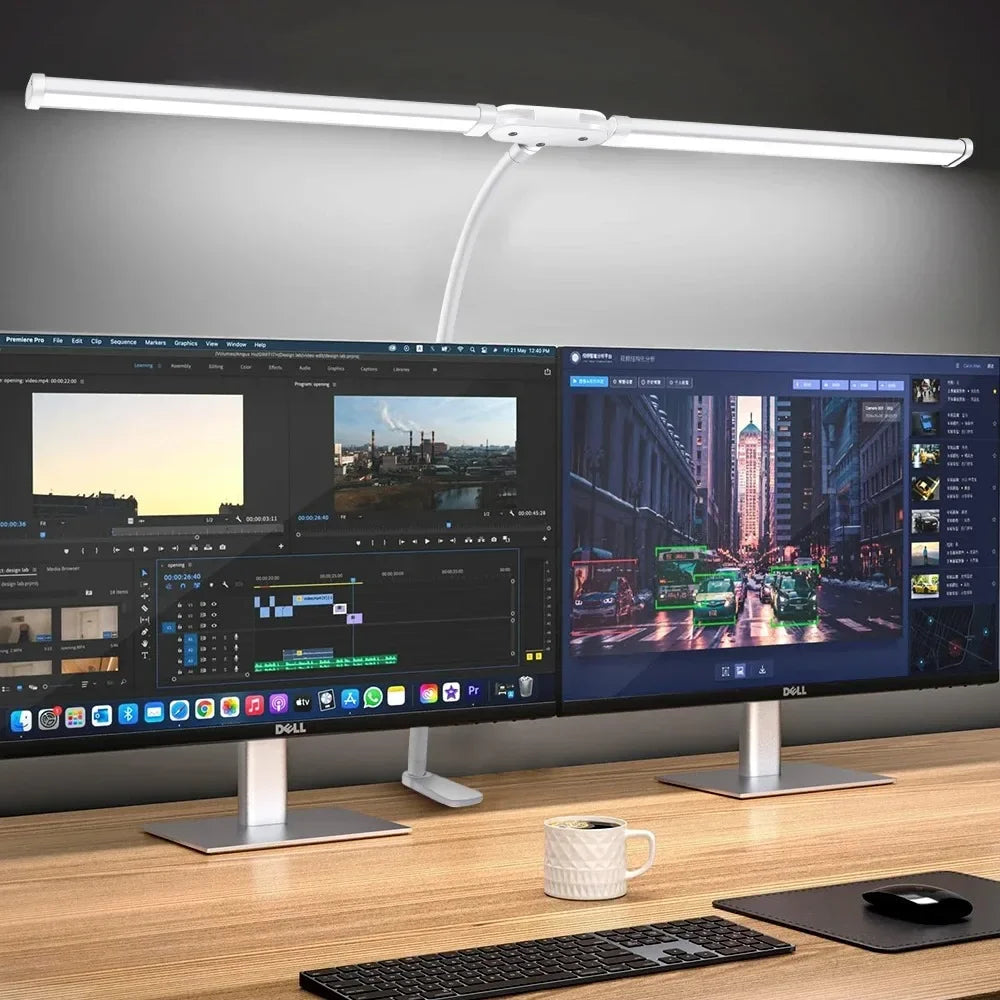 Luminária de Mesa Led Escritório Fléxivel Alumínio
