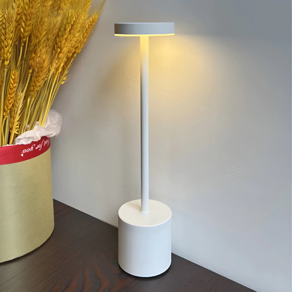 Luminária sem fio, luminária moderna, luminária minimalista, luminária escritório, Luminária de mesa,
