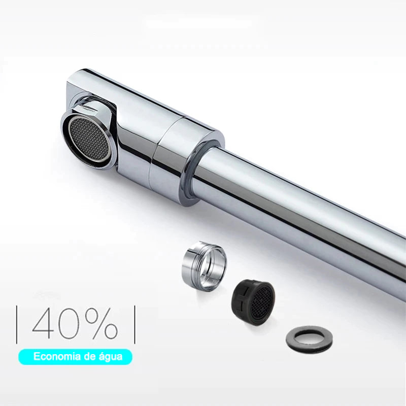 Torneira De Parede Para Cozinha Rotação 360°