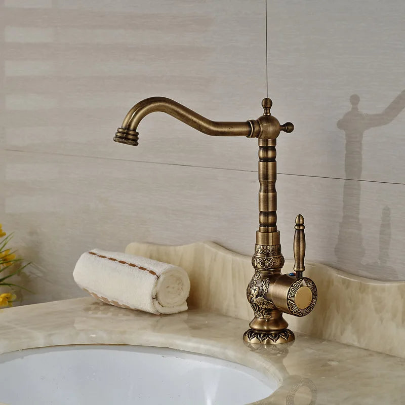 Torneira Monocomando Modelo Antique Luxe