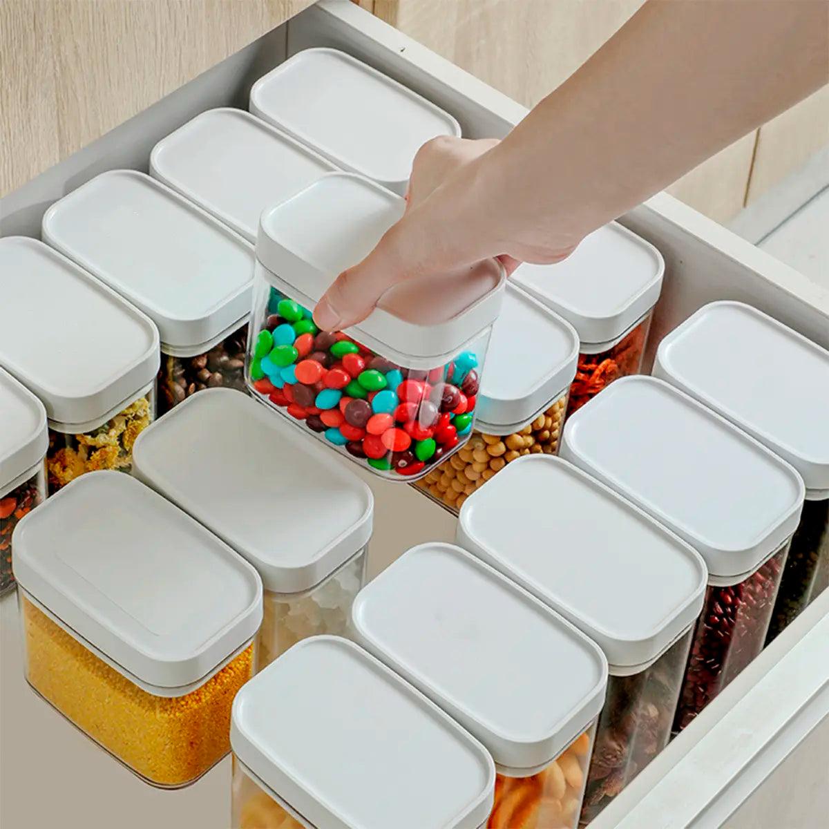 pote hermético, pote hermético acrílico, porta mantimentos hermético,