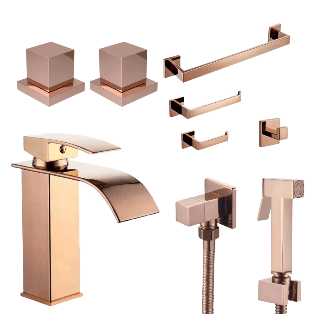 Kit Reforma Completa para Banheiro 5 Peças