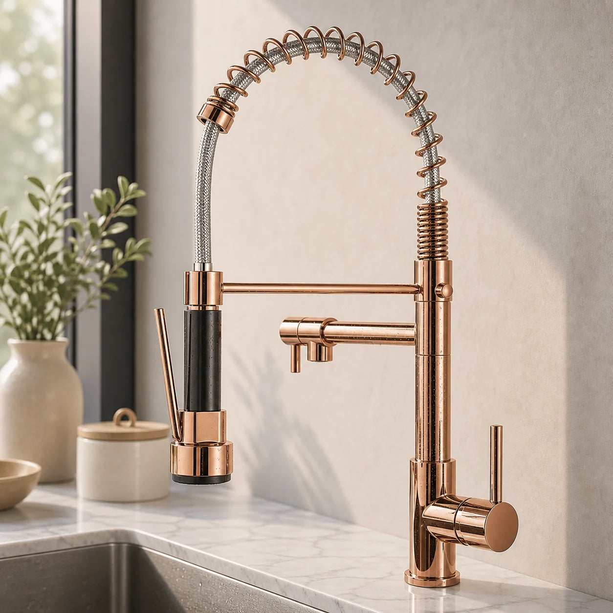 Torneira Gourmet com extensor Rose para cozinha - foto do produto 6