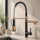 Torneira Gourmet com extensor Rose Preto para cozinha - foto do produto 6