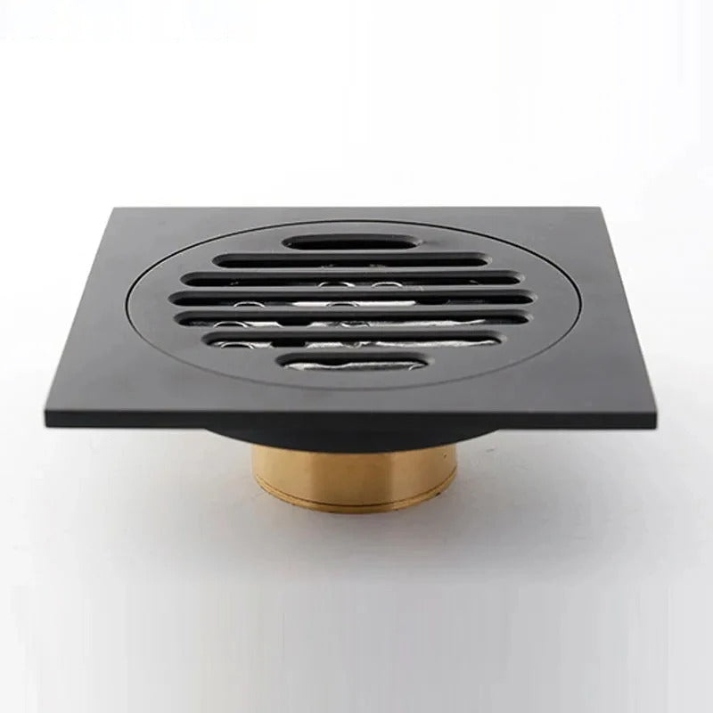 Ralo Click Preto Fosco 10x10cm — Preto