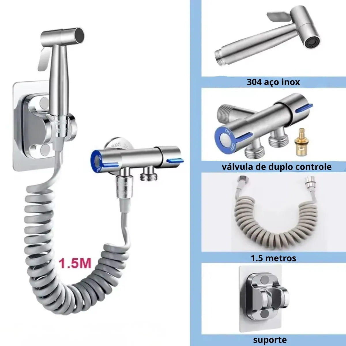 ducha higiênica, ducha para banheiro, ducha de banheiro, ducha higiênica para banheiro, ducha higienica intima, ducha intima, bidê banheiro, bidê,