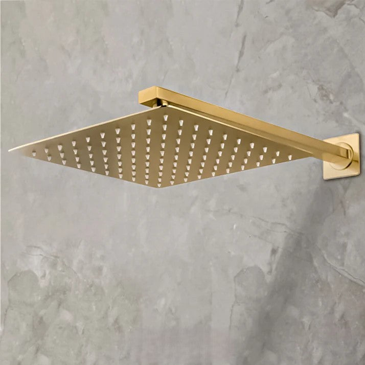 Chuveiro Para Banheiro Dourado Inox — Dourado