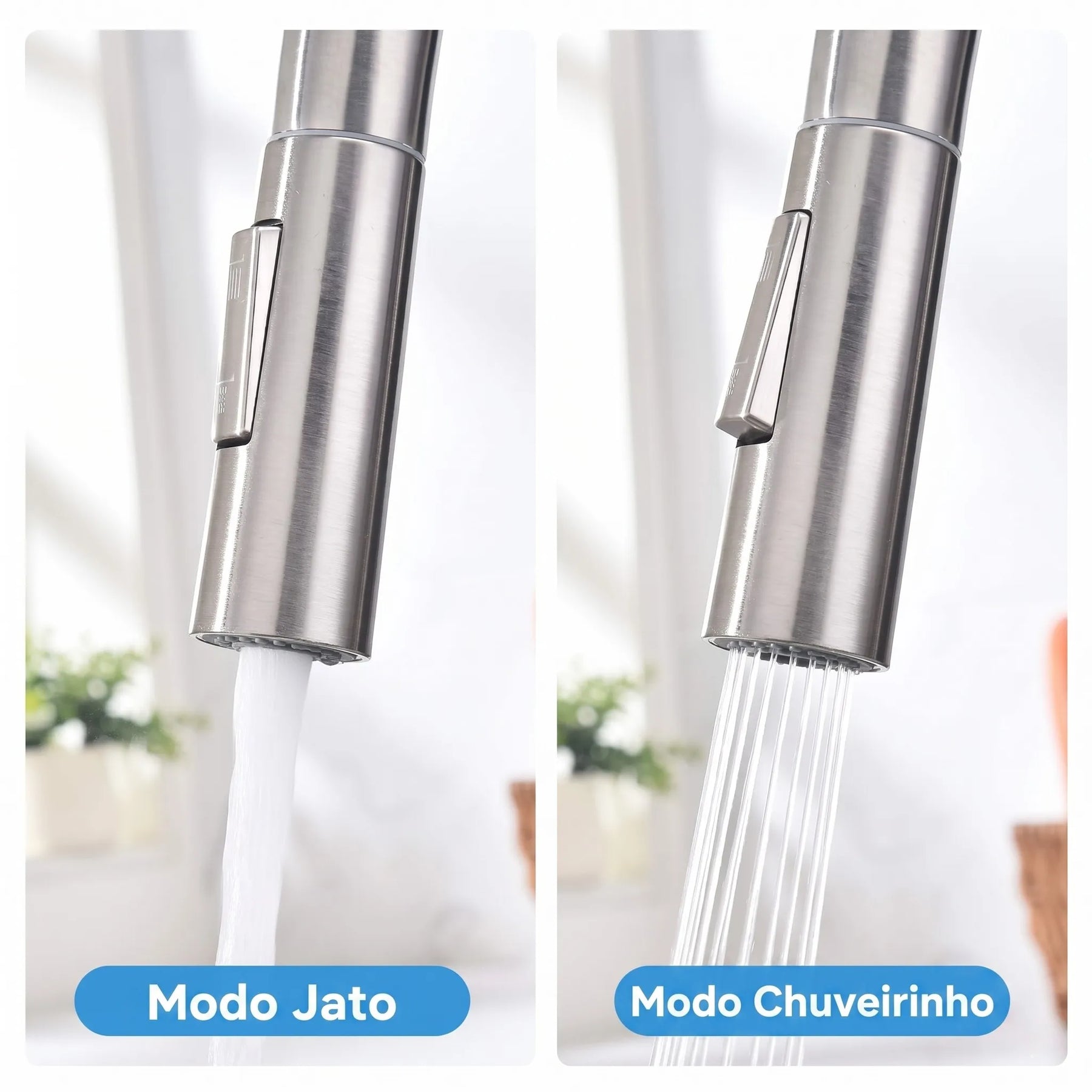 Torneira Touch 360 Cromado Brilhante para cozinha - foto do produto 4