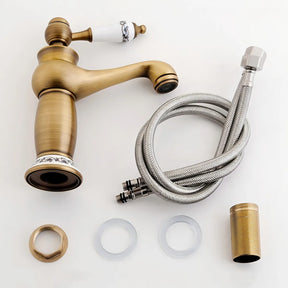 Torneira Monocomando Para Banheiro Modelo Antique Bica Baixa