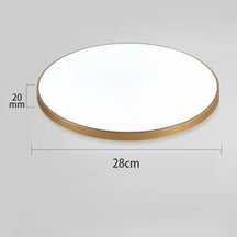Luminária De Teto Plafon Led Sobrepor