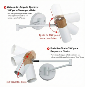 luminária de parede, luminária arandela,  arandela de parede,   arandela de parede interna, arandela quarto, arandela de parede quarto,