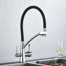 Torneira de cozinha gourmet com filtro misturador