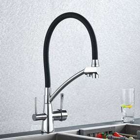 Torneira de cozinha gourmet com filtro misturador