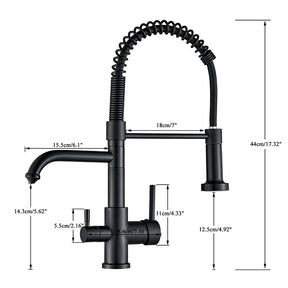 Torneira Para Cozinha Gourmet Monocomando Com Filtro Neptunus