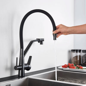 Torneira com filtro de bancada para cozinha