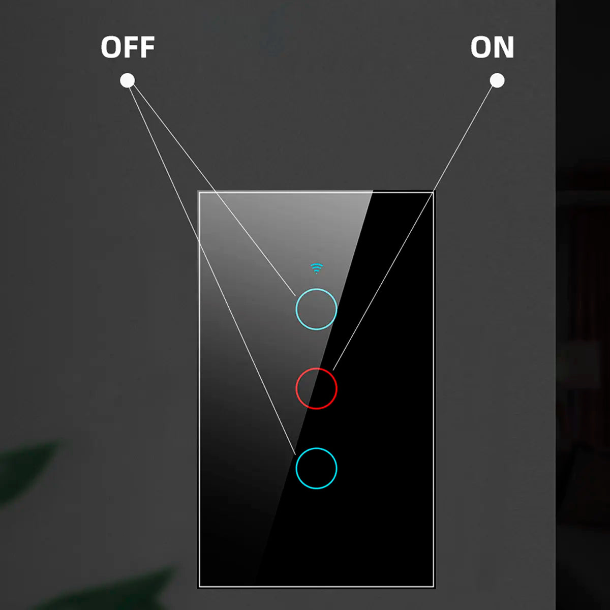 Interruptor Touch Inteligente Wifi