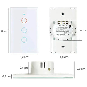 Interruptor Touch Inteligente Wifi