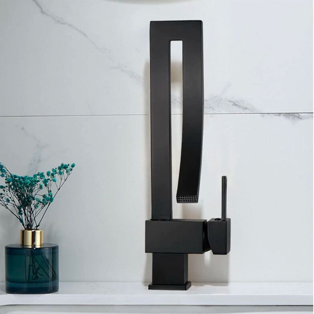 Torneira Gourmet Para Banheiro Monocomando - Lyon — Preto