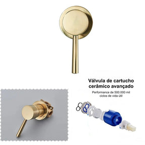 Torneira Gourmet Para Banheiro Monocomando - Heritage