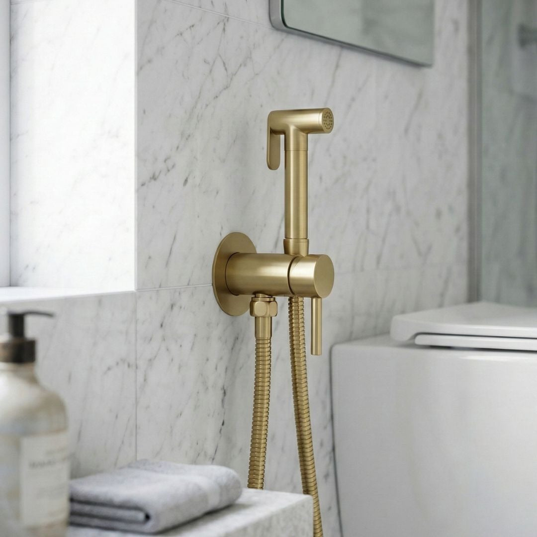 Ducha Higiênica Para Banheiro Monocomando Misturador Água Quente e Fria Shower Confort Plus