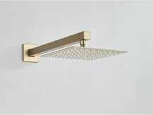 Chuveiro Para Banheiro Dourado Inox