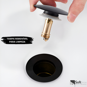 Válvula Click De Inox Ralo P/ Cuba Pia de Banheiro Lavatório 1.1/4 Preto Black de 4cm
válvula click,
valvula click pia banheiro,
valvula de click para cuba,
Metais,