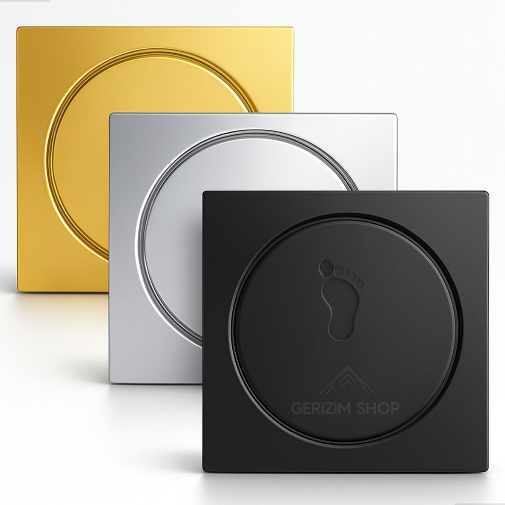 Ralo Click 10x10cm Quadrado Inox