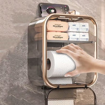 Porta Papel Higiênico Dispenser Organizador Banheiro