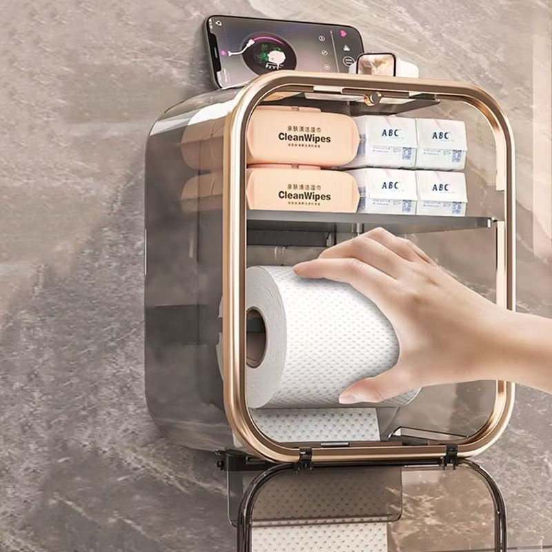 Porta Papel Higiênico Dispenser Organizador Banheiro