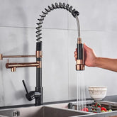 Torneira Gourmet com extensor Rose Preto para cozinha - foto do produto 1