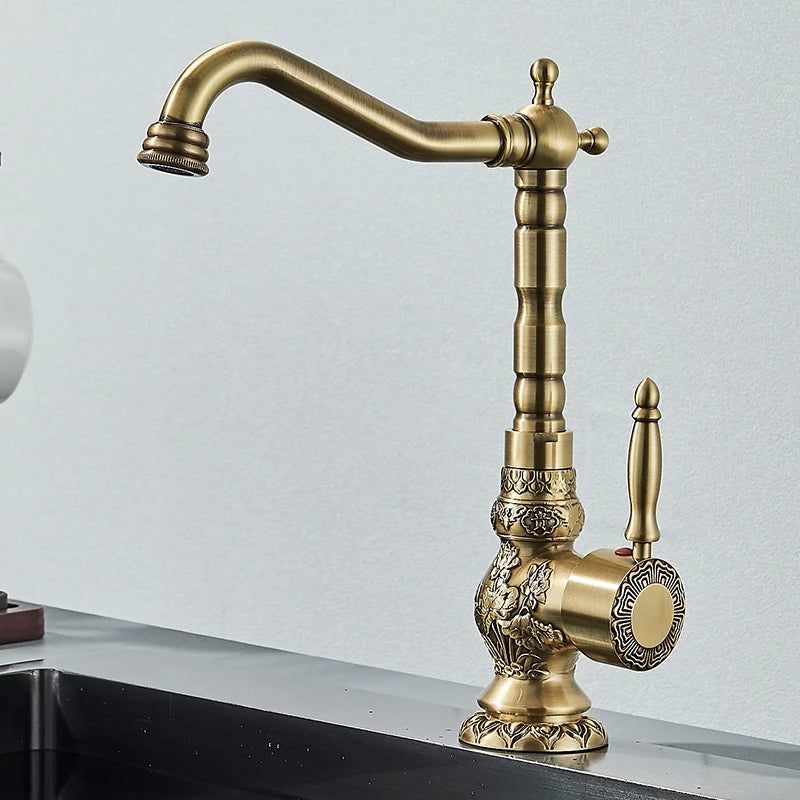 Torneira Monocomando Modelo Antique Luxe