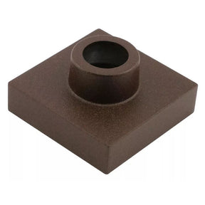 Kit 2 Acabamentos Aço Corten Marrom Registro Padrão Deca Metal