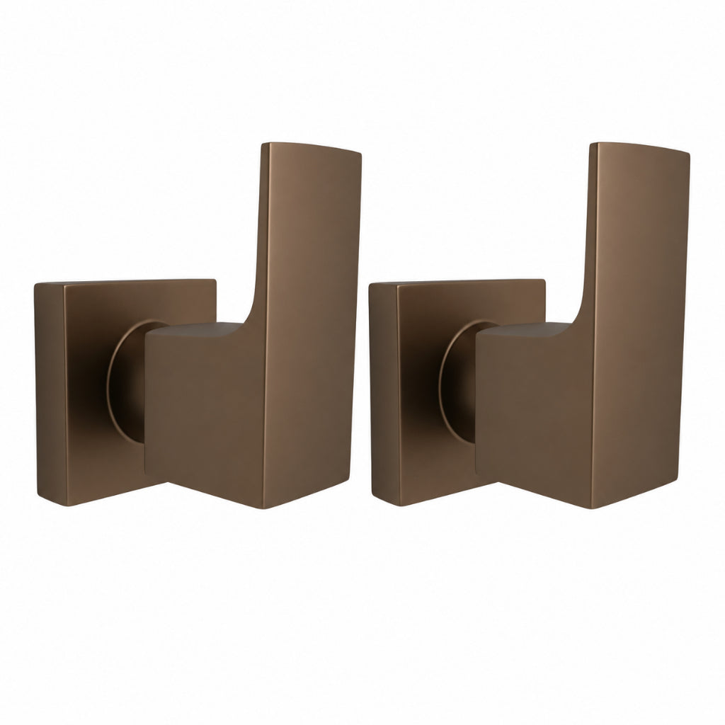 Kit 2 Acabamentos Registro Banheiro Corten