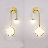 Arandela de Parede De Quarto Moderna Gleam