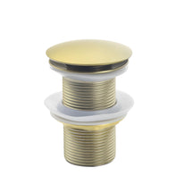 Válvula Click De Inox P/ Cuba Pia de Banheiro Lavatório Dourada Gold de 4cm