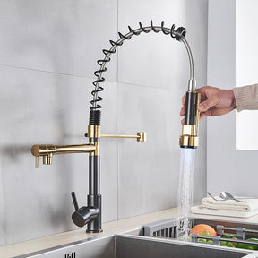 Torneira Para Cozinha Gourmet Monocomando Com LED Safira
