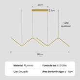 pendente luminária, pendente para sala, pendente sala de jantar,  luminaria pendente, lustre para sala de jantar, lustre sala de jantar, lustre moderno, luminária de teto, luminária de teto para sala,