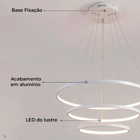 lustre, 
lustre para sala,
luminaria pendente,
luminária de teto,
lustre para quarto,
pendente para quarto,
pendente para sala,
luminária pendente,
lustre anel,
pendente aneis,
pendente,