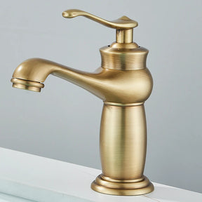 Torneira Monocomando Para Banheiro Modelo Antique Bica Baixa