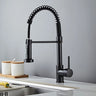 Torneira Gourmet Cozinha Com Extensor Preto Fosco