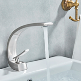 Torneira para banheiro Luxury Níquel quente e fria - foto do produto 1
