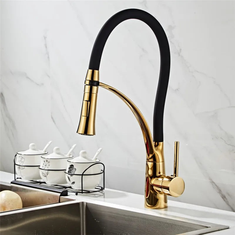 Torneira Para Cozinha - Napoli — Dourado
