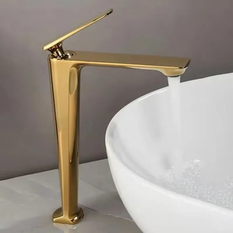 Torneira Para Banheiro Monocomando - Monapoli — Dourado