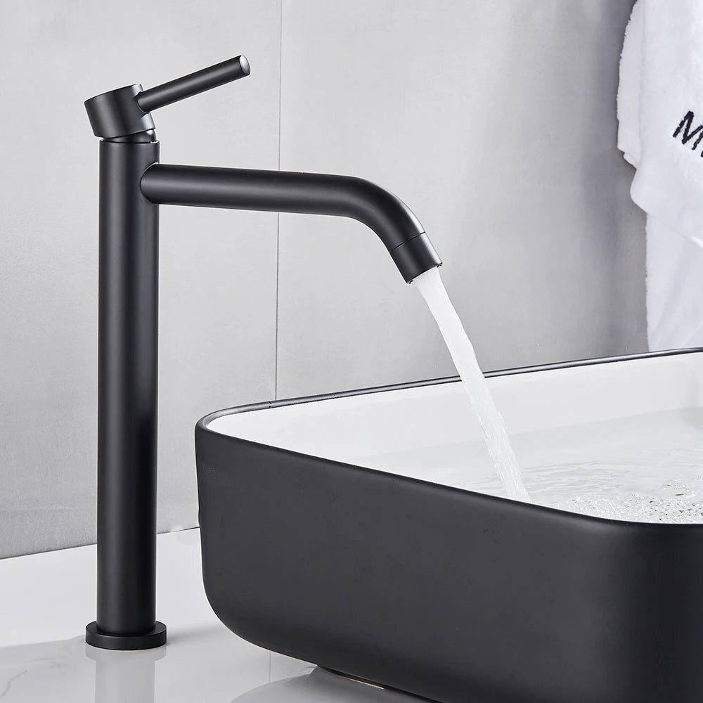 Torneira Gourmet Para Banheiro Monocomando Palace — Preto